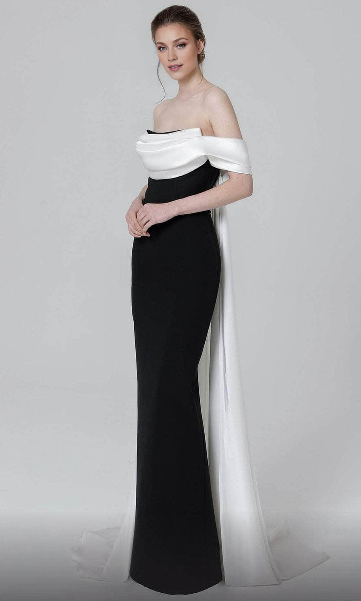 Evening Dresses For Women/ Off Shoulder Sheath Full Length Hem Sleeveless Evening Dresses