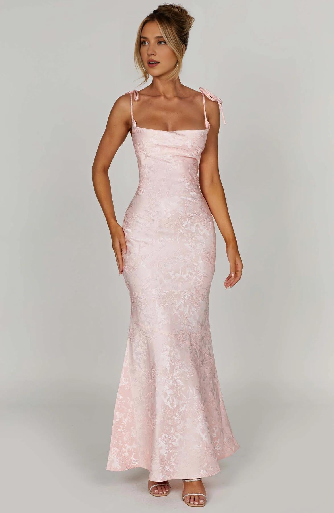 Spaghetti Straps Floor Length Prom Dresses Mermaid Formal Evening Party Dress Cocktail Gowns 2025