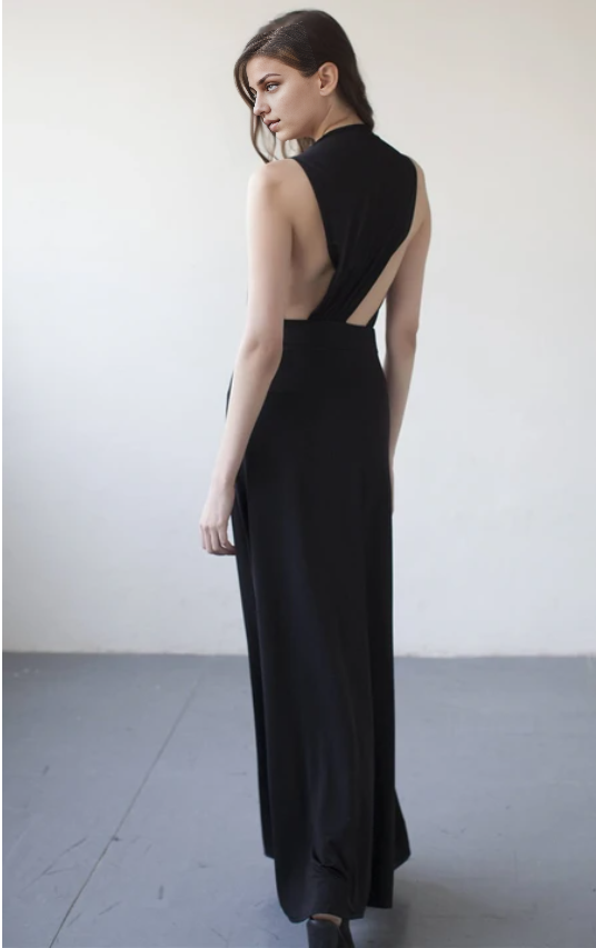 Xuewuba Dress Beautiful A Line Sleeveless Simple Floor-length V-neck Prom Dress Formal Wear Dresses