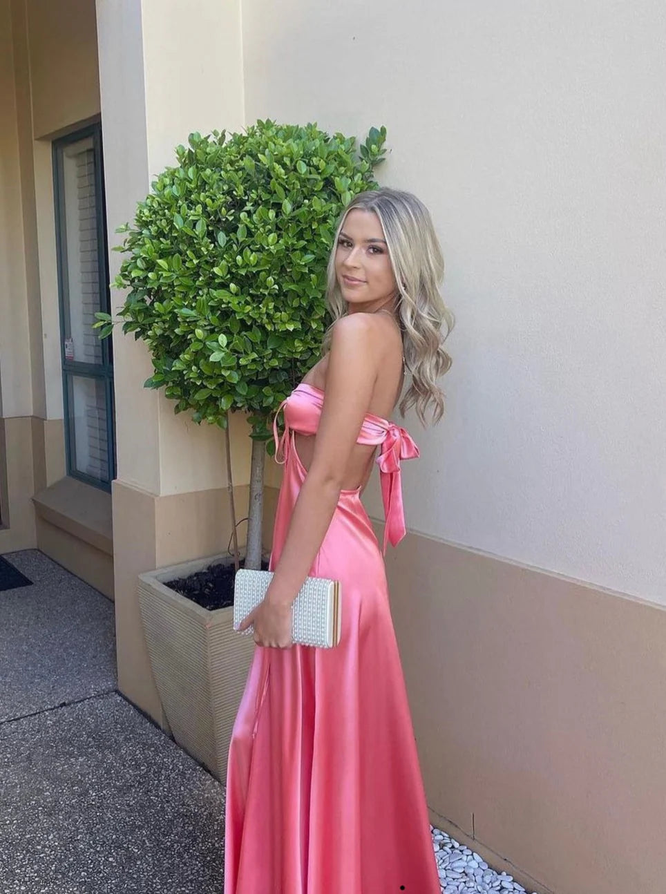 Xuewuba Dress Strapless A-line Wedding Guest Dresses Sexy Newest Long Prom Dresses Fashion Bridesmaid Dresses