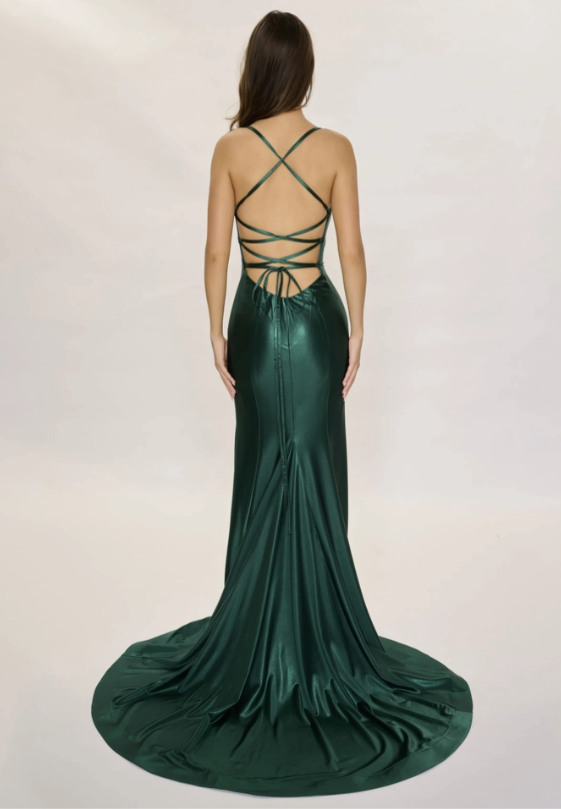 Xuewuba Dress Burgundy Spaghetti Straps Open Back Prom Dress Sleeveless Mermaid Sheath Off Shoulder Sexy Prom Dress With Train