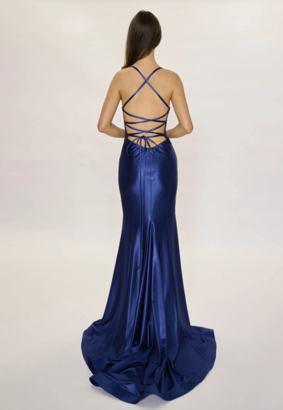 Xuewuba Dress Burgundy Spaghetti Straps Open Back Prom Dress Sleeveless Mermaid Sheath Off Shoulder Sexy Prom Dress With Train