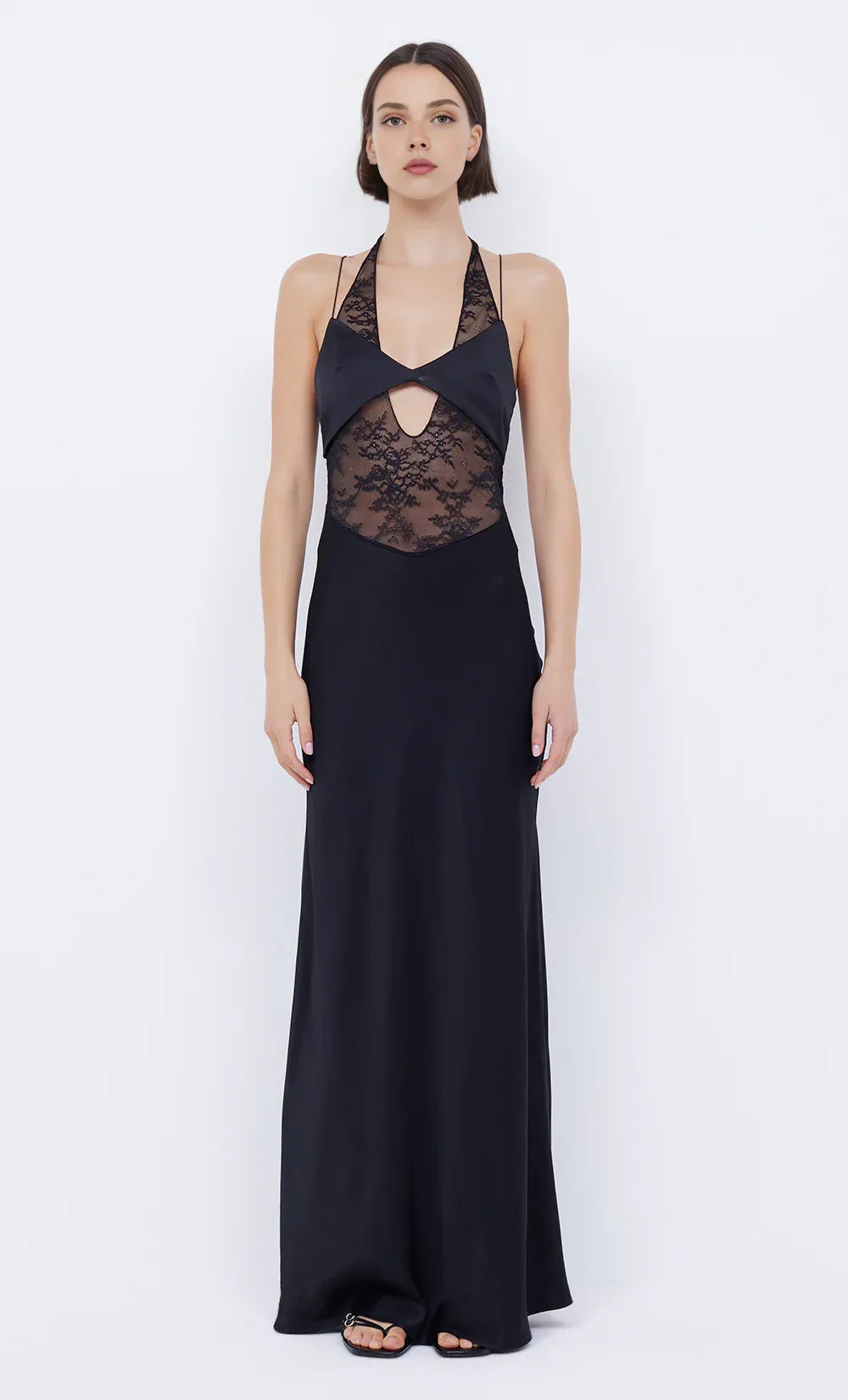 Xuewuba Dress Sexy Spaghetti Straps Halter Sleeveless Evening Dress Pink Prom Dress Sheath Maxi Dress