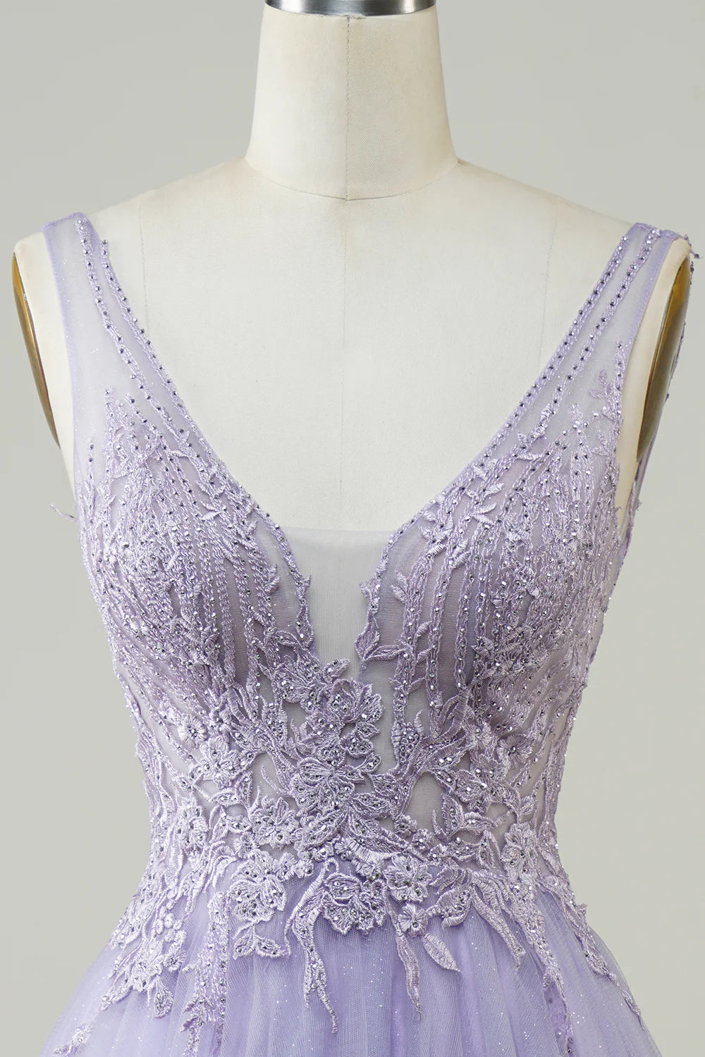 A Line Homecoming Dress With Appliques