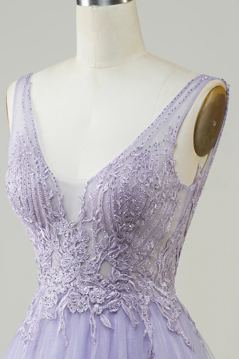 A Line Homecoming Dress With Appliques