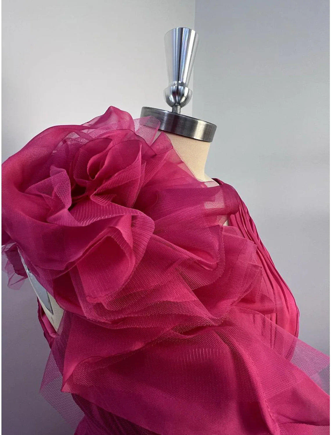 Evening Gown Celebrity Style Dress Formal Wedding Guest Floor Length Sleeveless V Neck Chiffon with Slit Pure Color