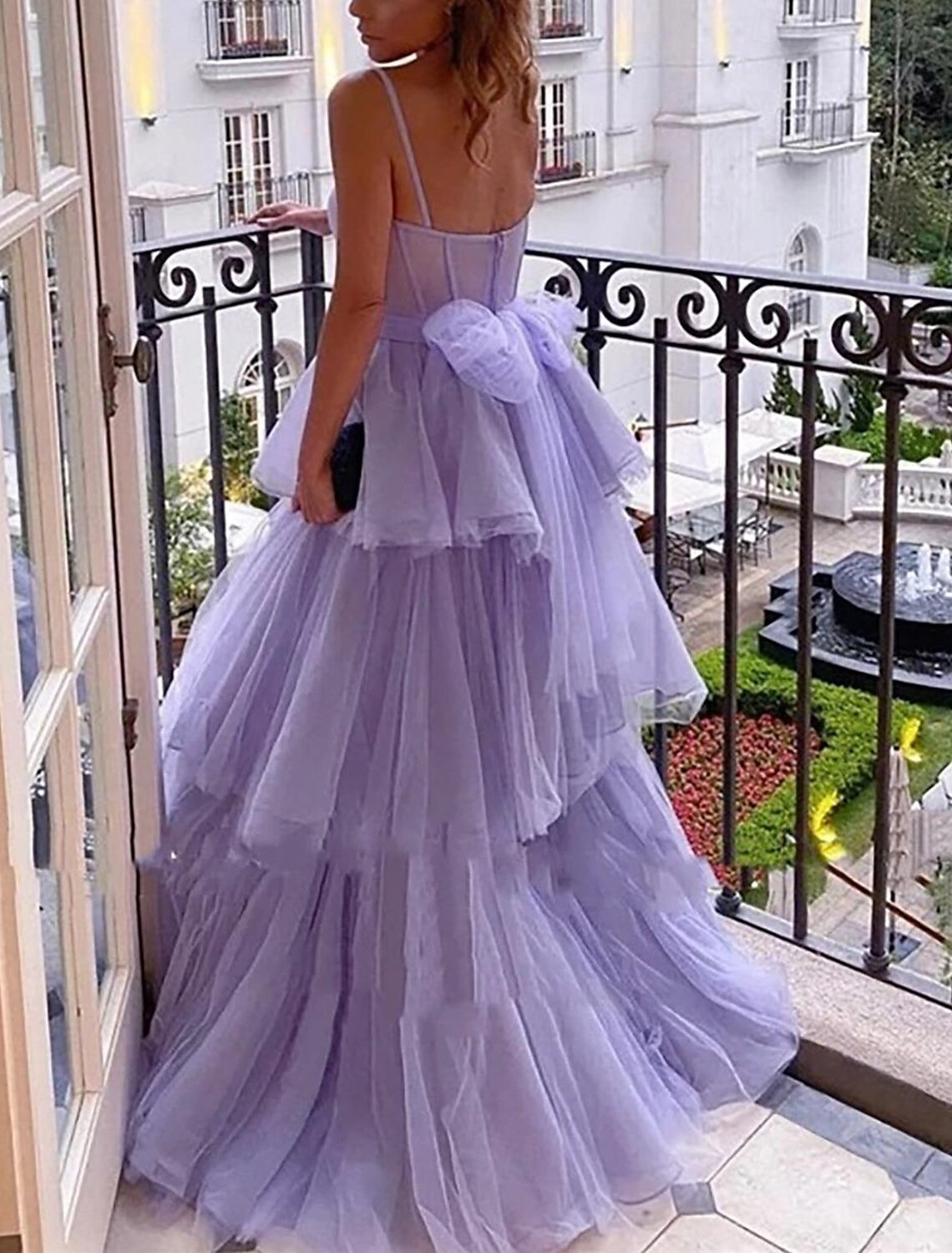 Ball Gown Prom Dresses Vintage Dress Formal Wedding Guest Floor Length Sleeveless Sweetheart Tulle Backless