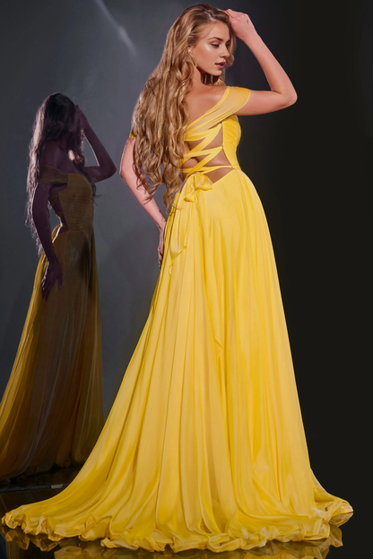 2025 Xuewuba Dress Chiffon Bridesmaid Dresses Off Shoulder High Slit Pleated A-line Long Ball Gowns for Women Formal Prom Dress Formal Wear Dresses