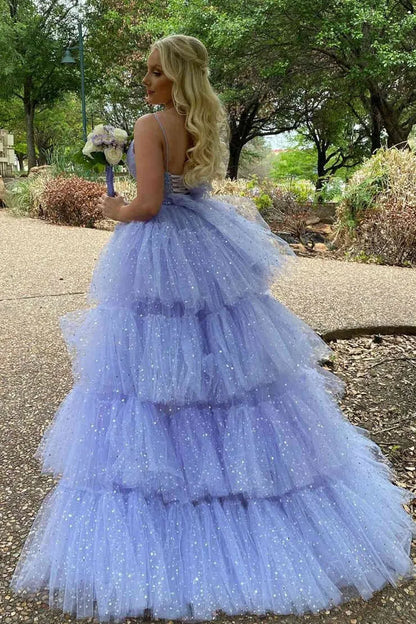 Alluring Ball Gown Off The Shoulder Sleeveless Sequins Chapel Train Prom Dress