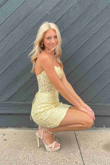 Classic Bodycon Sweetheart Sleeveless Backless Short-Mini Homecoming Dress
