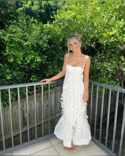 Elegant Mermaid Sweetheart Applique Ivory Evening Dress For Bride Hot Sale