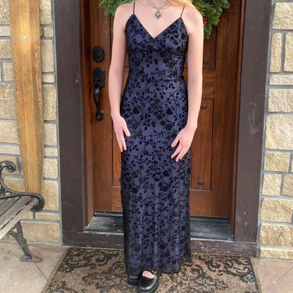 Exquisite Sheath/Column Spaghetti Strap Sleeveless Backless Floor-Length Prom Dress