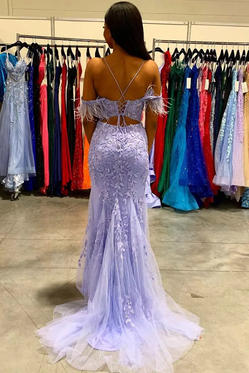 Glamorous Mermaid V Neck Sleeveless Backless Floor-Length Prom Dress