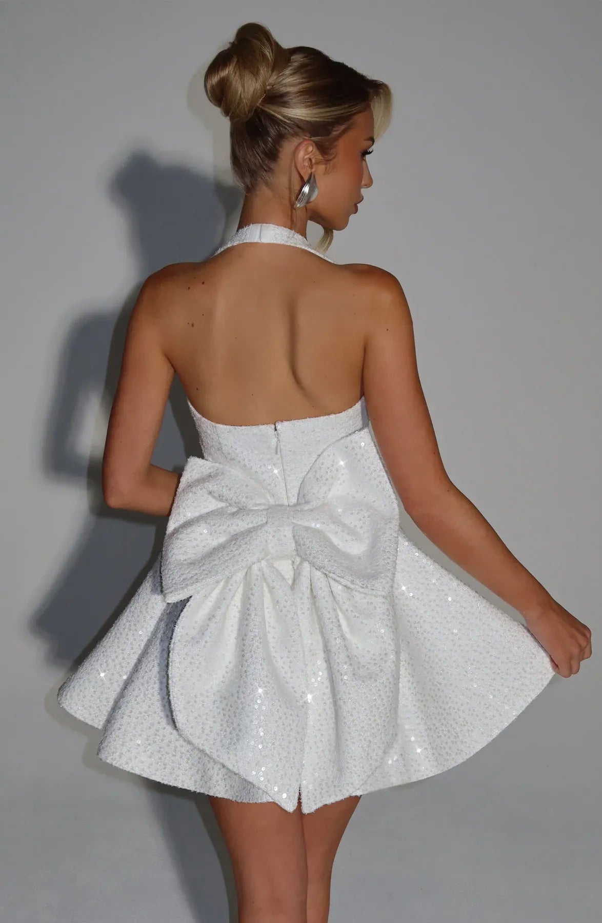 Modern A-Line/Princess Halter Neck Sleeveless Zipper Up Short-Mini Homecoming Dress