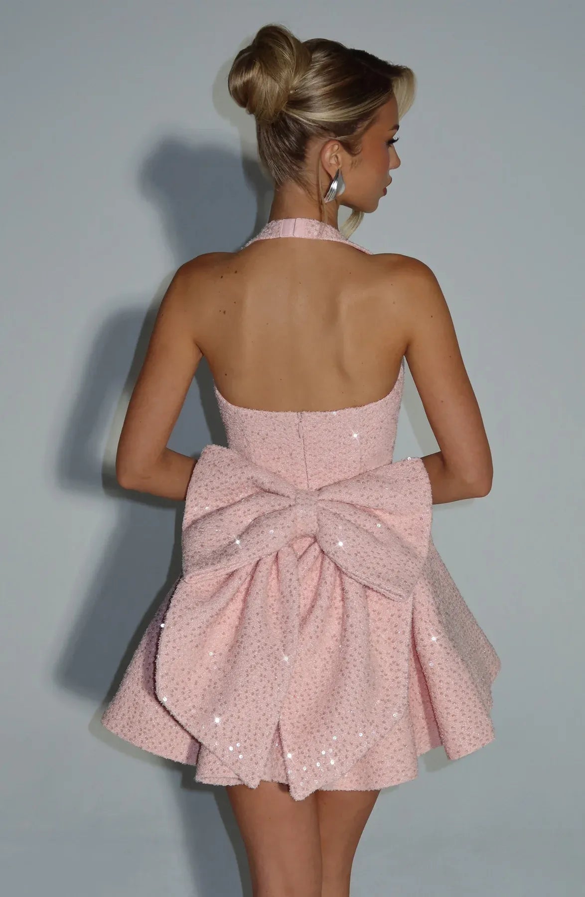 Modern A-Line/Princess Halter Neck Sleeveless Zipper Up Short-Mini Homecoming Dress