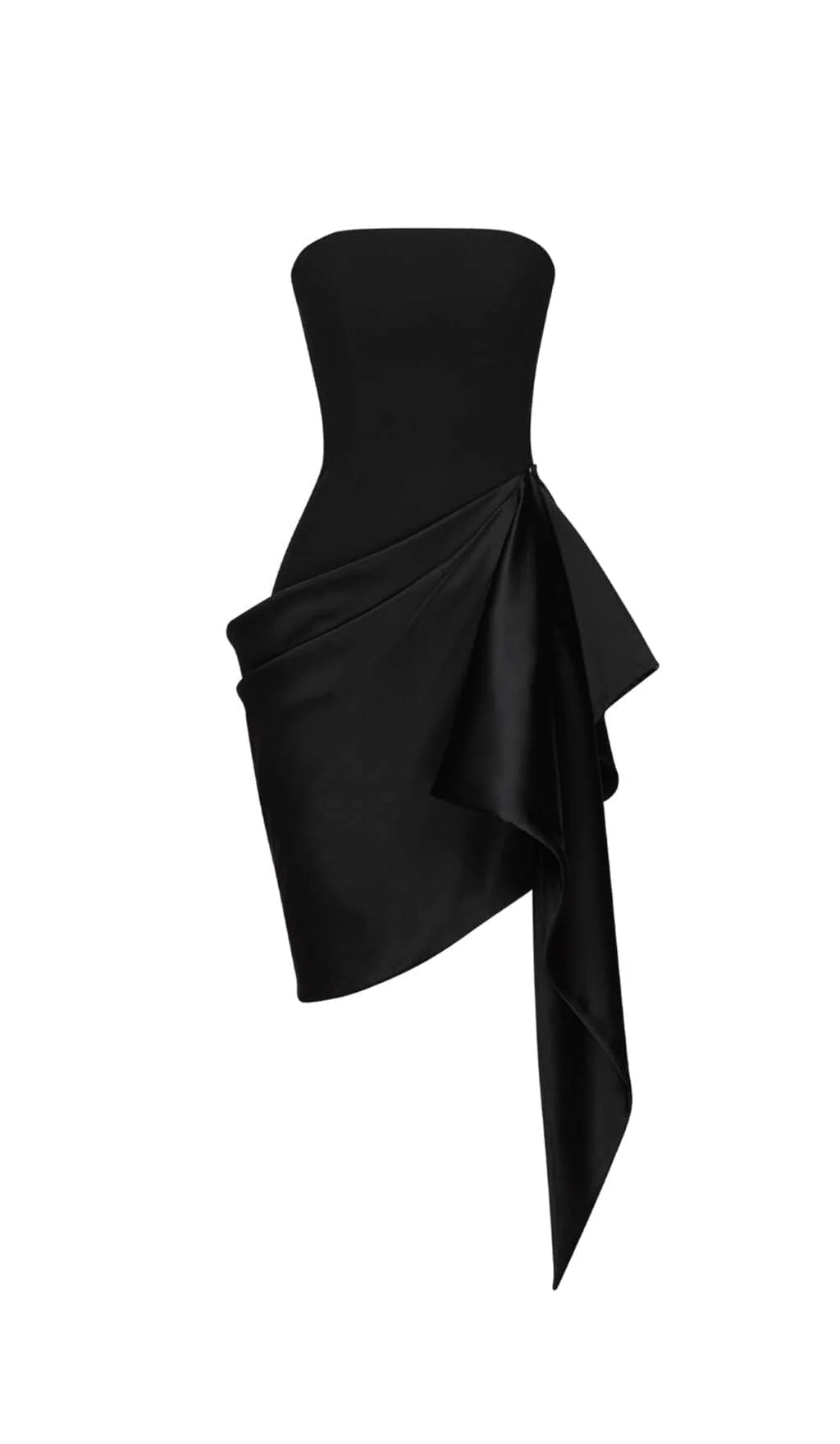 A-Line Off-the-Shoulder Irregular Prom Dress