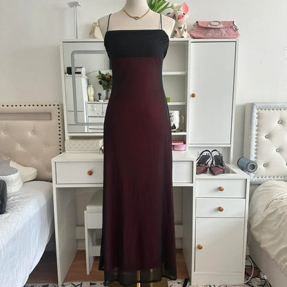 Stunning A-Line Square Neck Sleeveless Chiffon Floor-Length Prom Dress