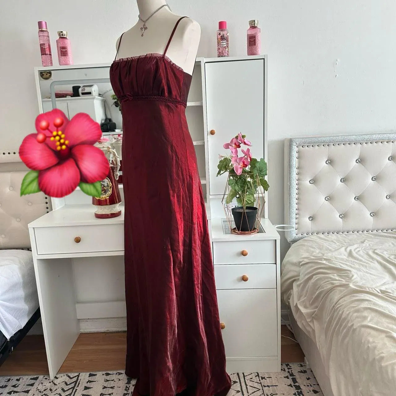 Vintage A-Line Square Neck Sleeveless Backless Floor-Length Prom Dress