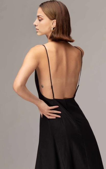 Xuewuba Dress Modern Sleeveless Ankle-length A Line Satin Spaghetti Straps Prom Dress Formal Wear Dresses