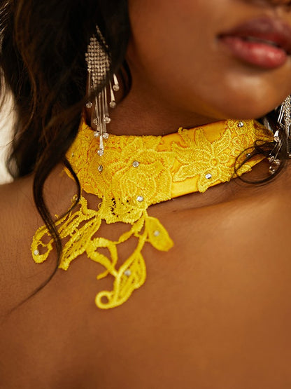 Woven Satin Applique Off-the-Shoulder Long Sleeves Sweep/Brush Train Dresses